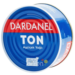Тунец "Dardanel" в растительном масле ж/б 140 гр