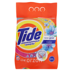 Стиральный порошок "Tide" АВТ Color аромат Lenor 2.5 кг