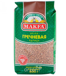 Крупа "Makfa" Гречневая ядрица 800 гр