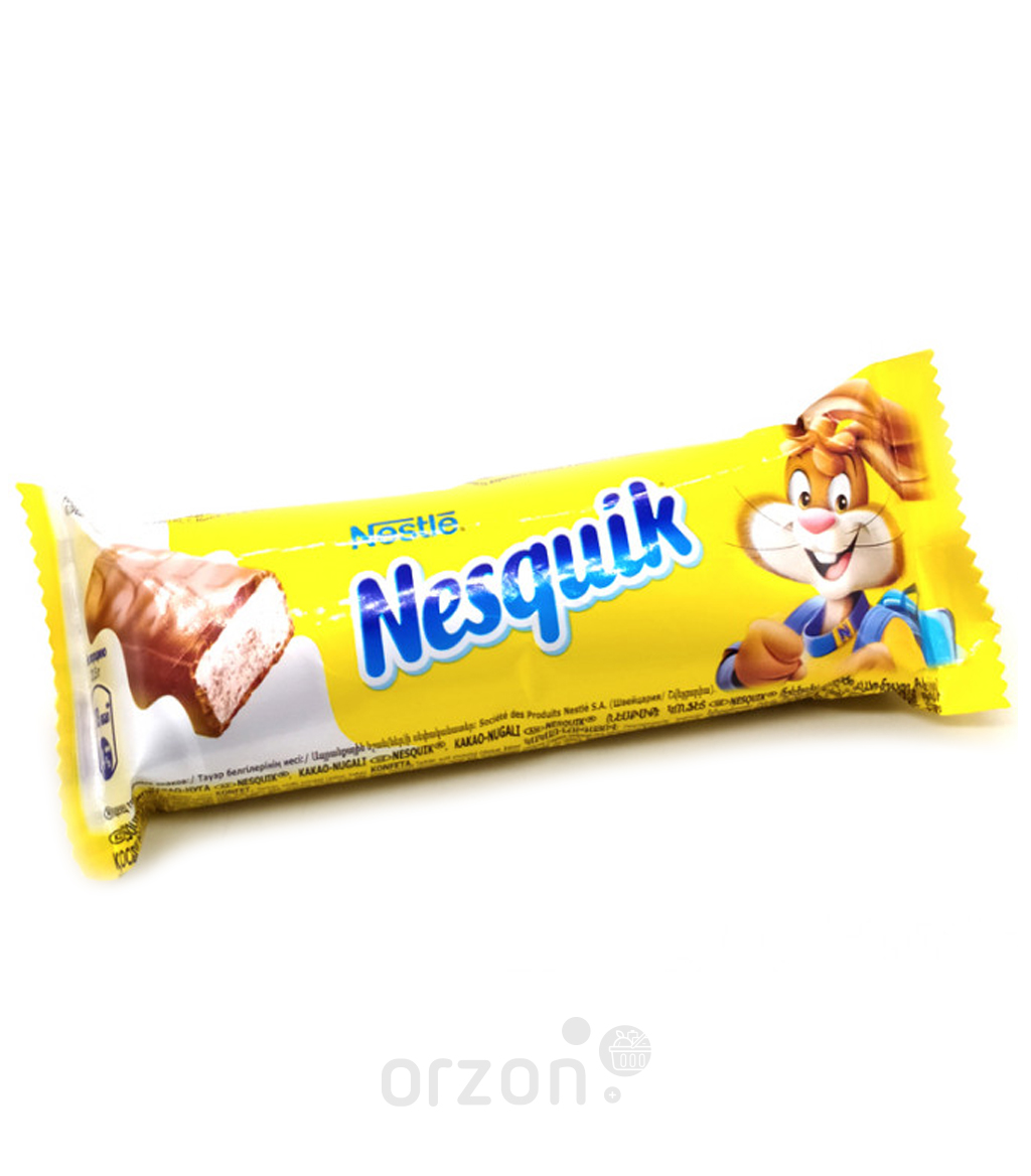 Батончик шоколадный 'Nesquik' Какао Нуга 28 гр от интернет магазина орзон