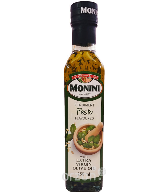 Оливковое масло "Monini" Extra Virgin со вкусом Pesto с/б 250 мл от интернет магазина орзон