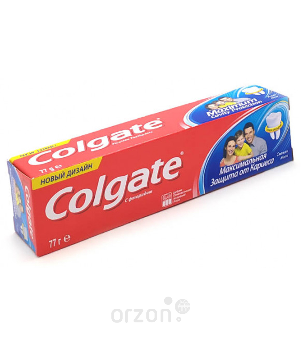 Зубная Паста "COLGATE" Свежая мята 50 мл от интернет магазина Orzon.uz
