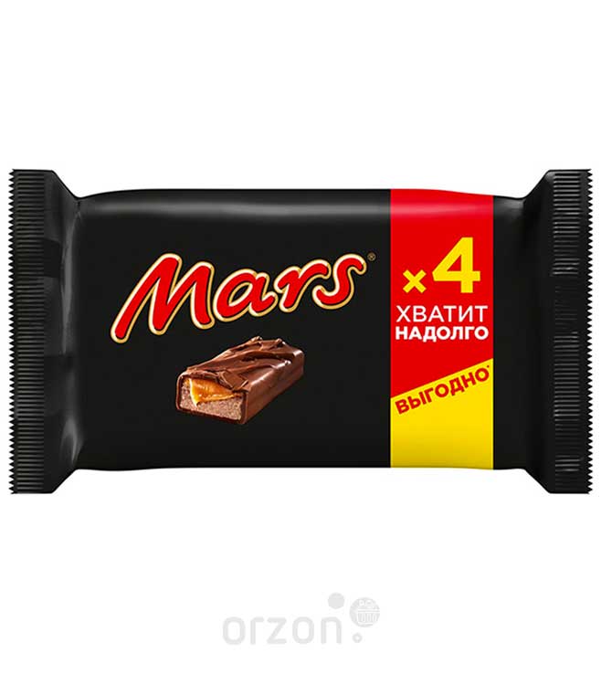 Батончик шоколадный 'Mars' Мультипак 4Х 162 гр (4*40,5) от интернет магазина орзон