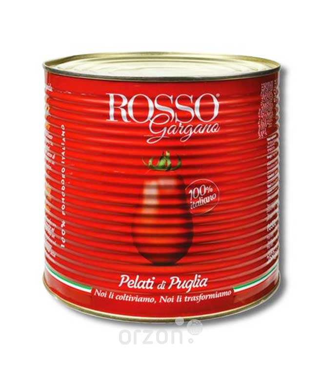 Томаты "Rosso" Pelati di Puglia очищенные ж/б 2550 гр