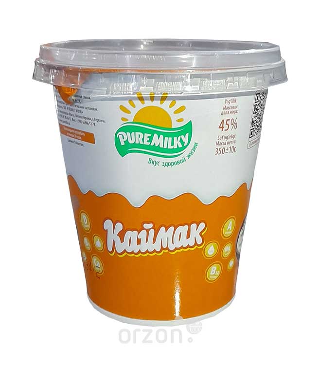 Каймак PURE MILKY 45%, 350 гр