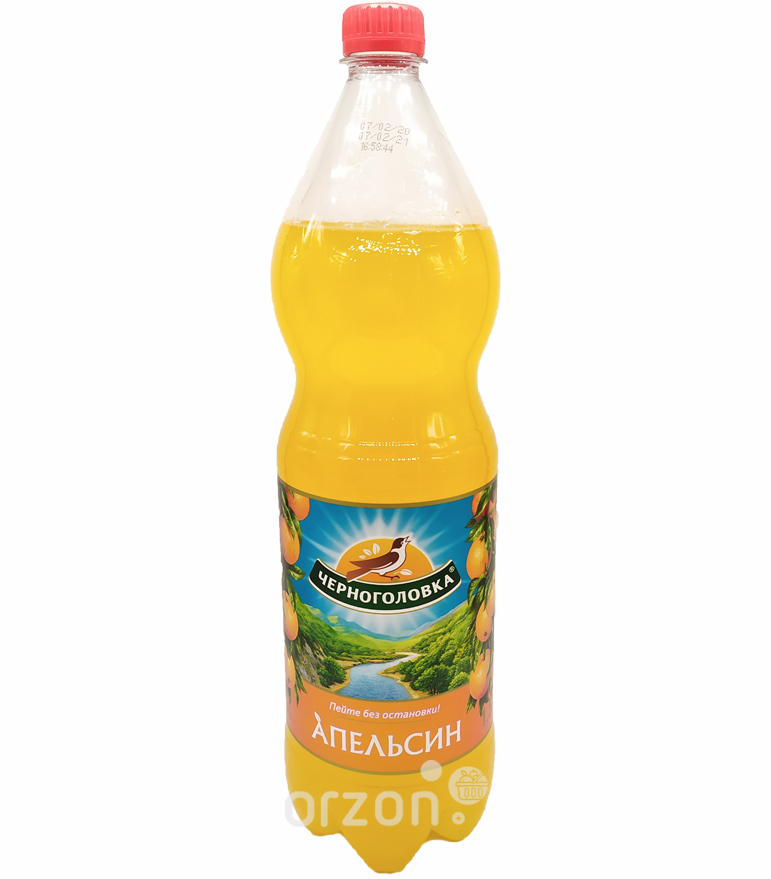Лимонад "Черноголовка" Апельсин 1,5 л от интернет магазина орзон