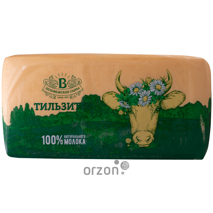 Сыр "Беловежские Сыры" Тильзитер  45% ( развес ) кг