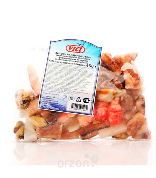 Морской коктейль ' VICI'  с/м с изделиями формованными из сурими в/м весовой кг