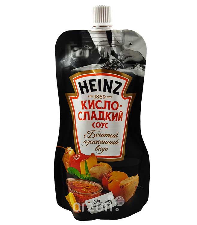 Соус "Heinz" Кисло-сладкий дой-пак 230гр
