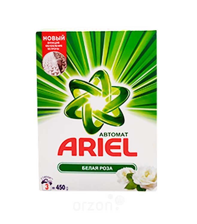 Стиральный порошок "Ariel" АВТ Белая роза 450 гр от интернет магазина orzon