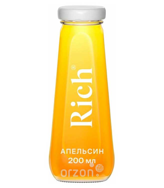 Сок "Rich" Апельсин с/б 200 мл от интернет магазина орзон