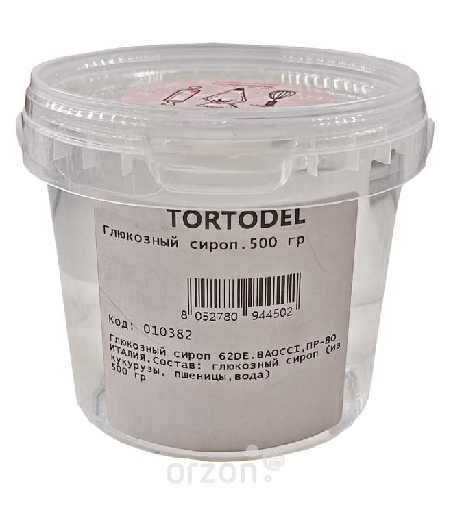 Глюкозный сироп "Tortodel" 500 гр от интернет магазина орзон