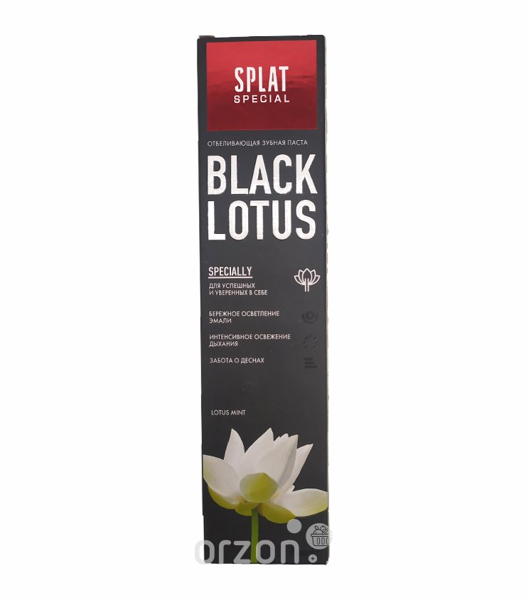 Зубная Паста "Splat" Black Lotus 75 мл от интернет магазина Orzon.uz