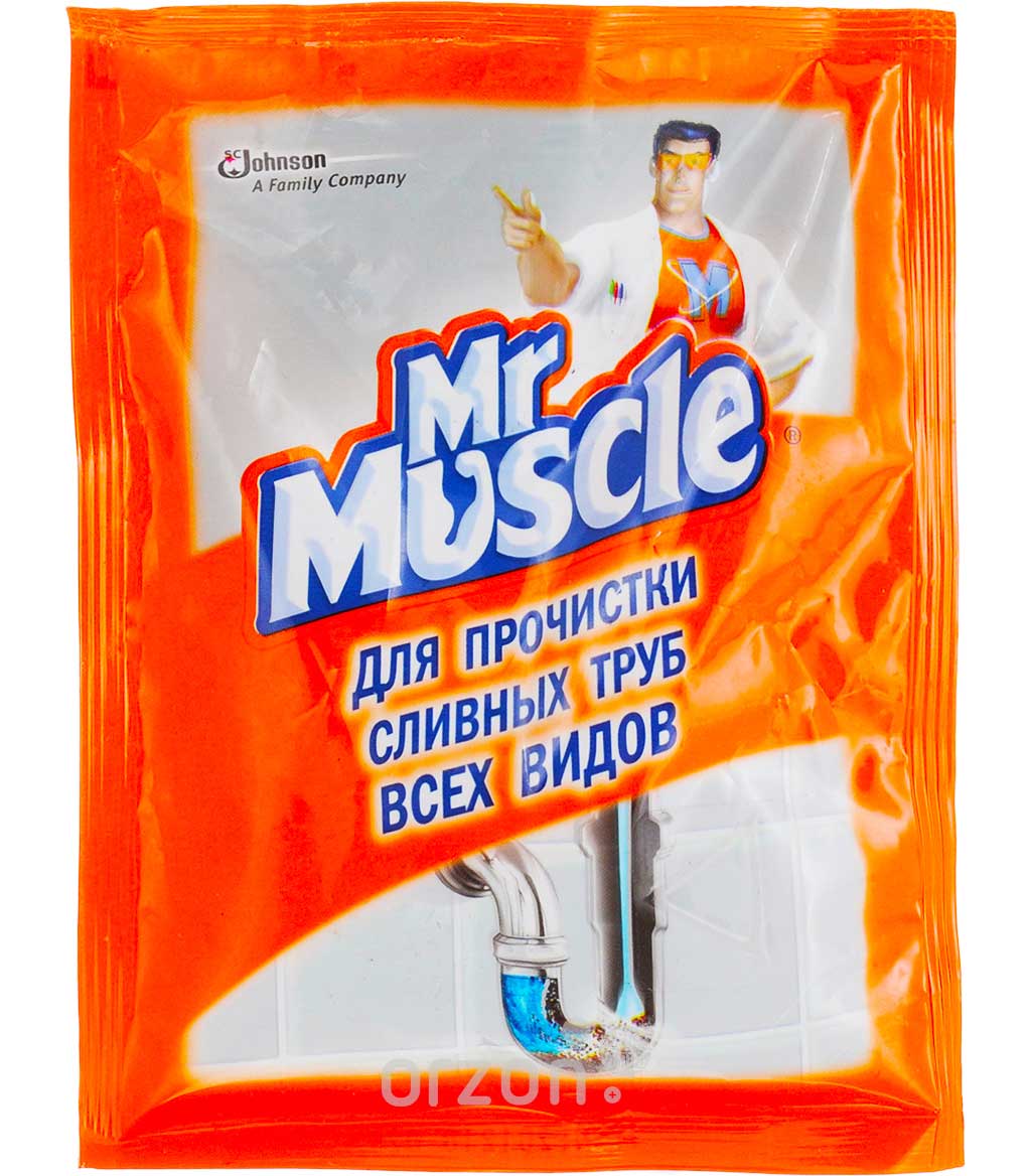 средство 'mr muscle' для прочистки труб всех видов (гранулы) 70 гр от интернет магазина orzon