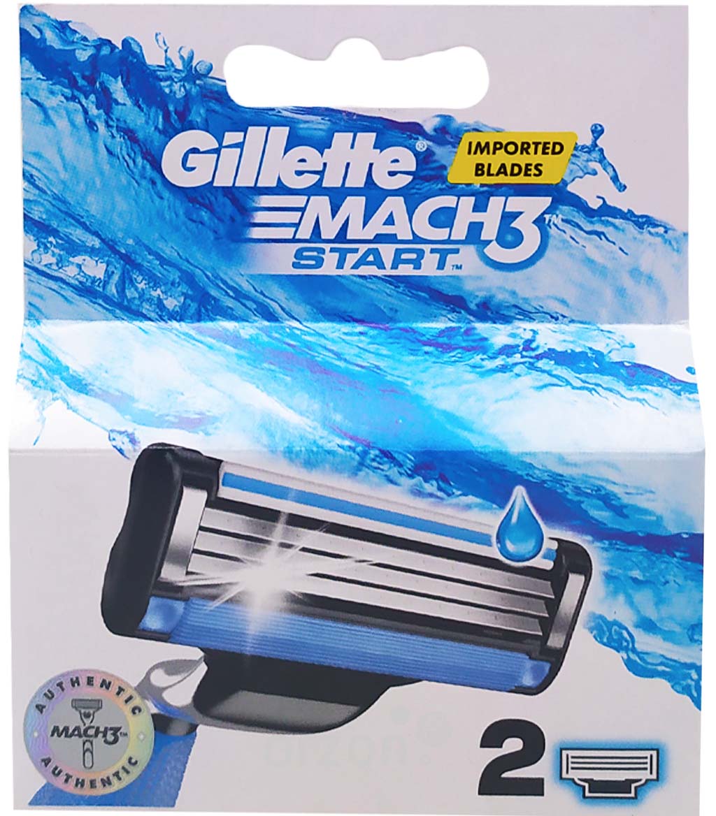 Сменная кассета "Gillette" Mach 3 2шт от интернет магазина Orzon.uz