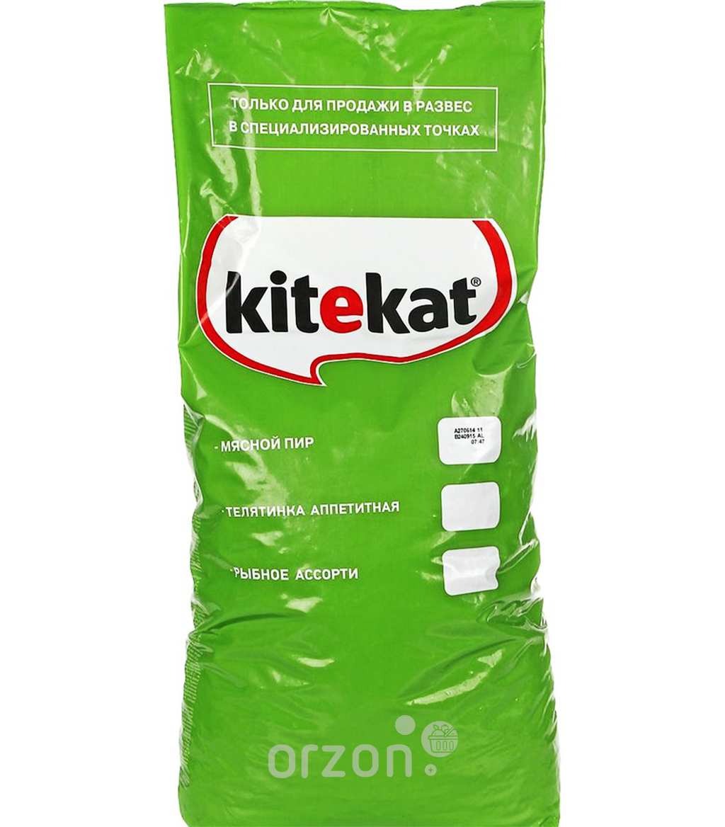 Корм для кошек "KiteKat" Мясной пир (развес) кг