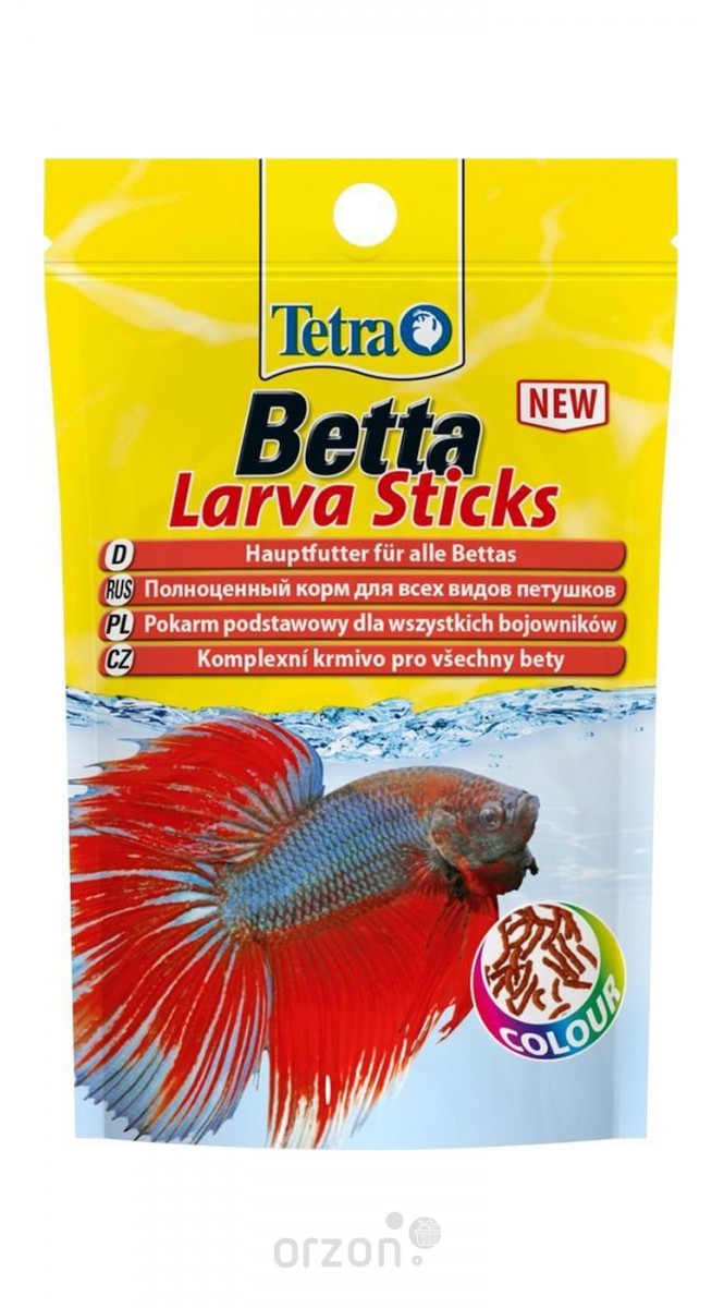 Tetra Betta LarvaSticks Корм для рыб, 5 гр