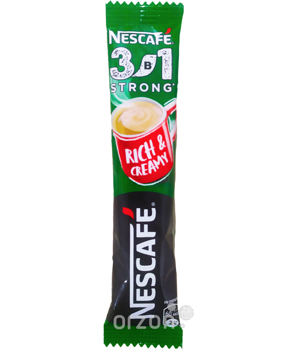Кофе "Nescafe" 3в1 Strong 14.5 гр от интернет магазина орзон