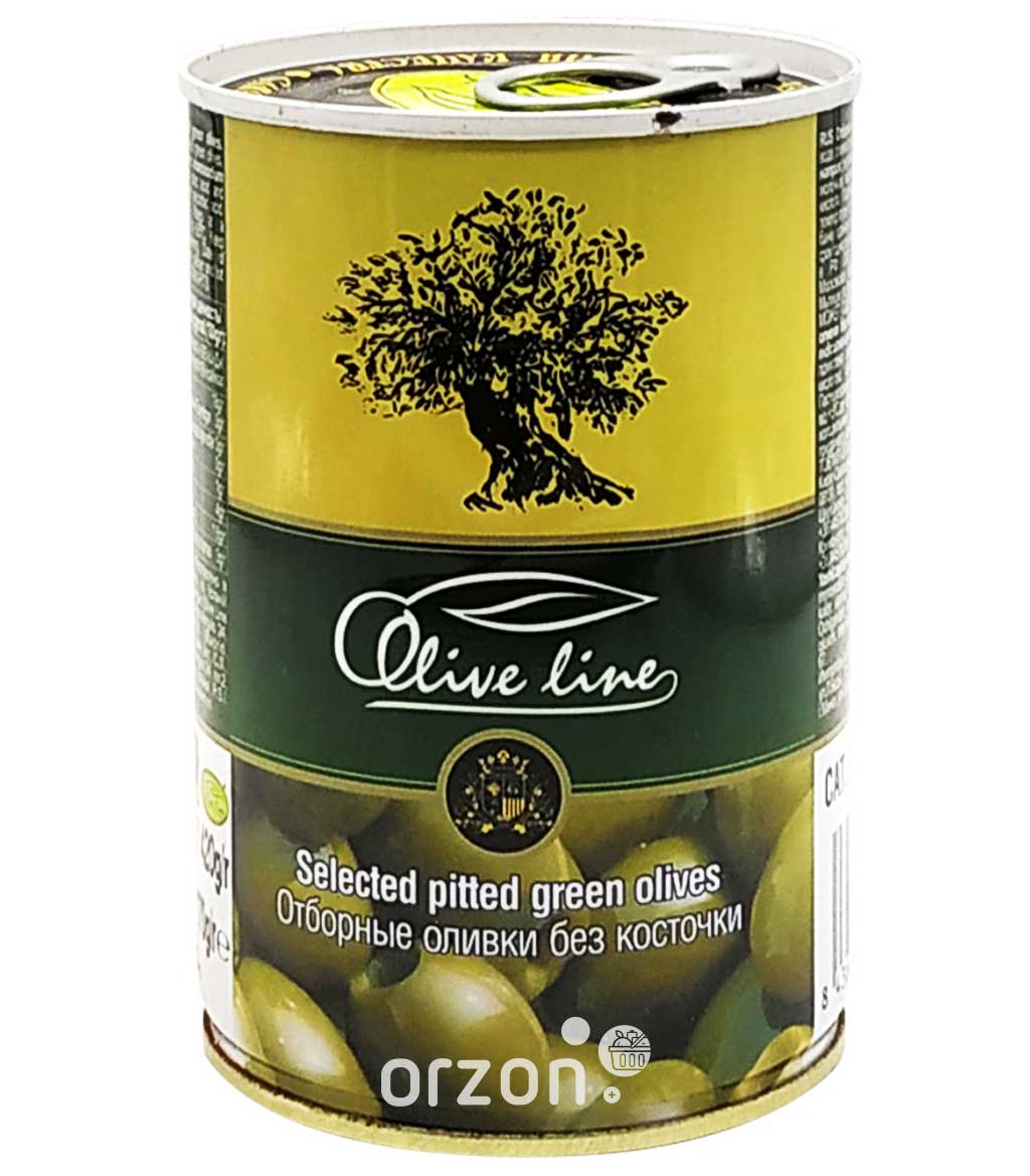 Оливки "Olive Line" Отборные без косточки 432 мл  от интернет магазина Orzon.uz