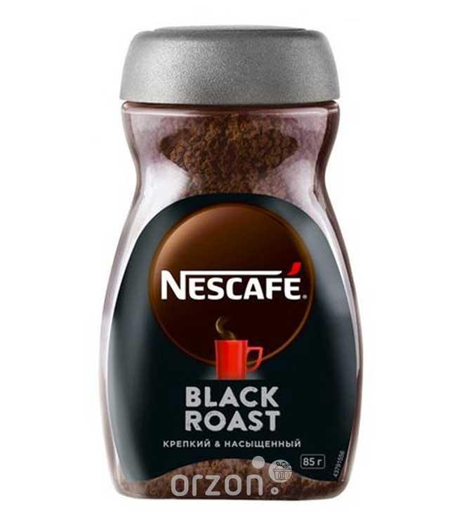 Кофе "NESCAFE" Black Roast с/б 85 гр