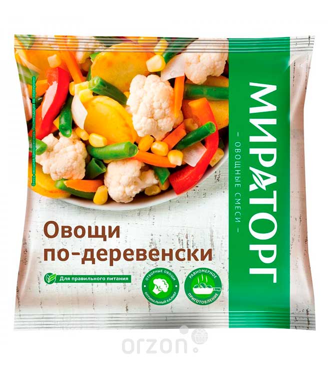 Овощи по-Деревенски "Мираторг" 400 гр с доставкой на дом | Orzon.uz