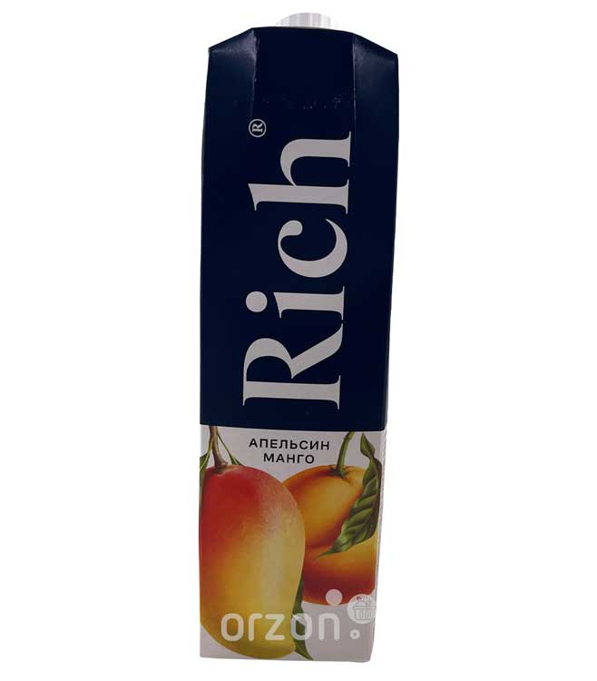 Сок "Rich" Апельсин Манго 100% 1 л от интернет магазина орзон
