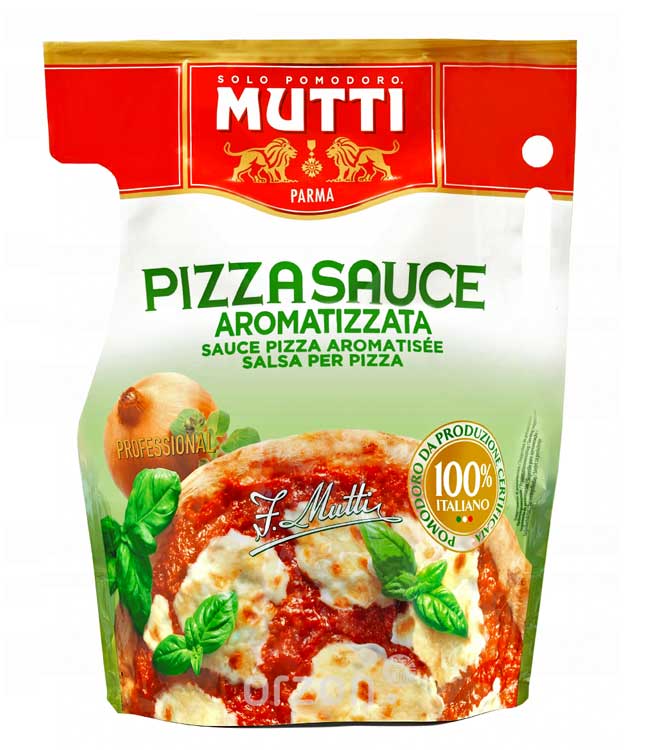 Соус ароматизированный "Mutti" Pizza Professional 5 кг (пакет)