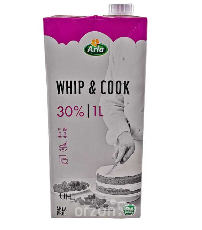 Сливки "Arla" Whip & Cook 30% 1000мл
