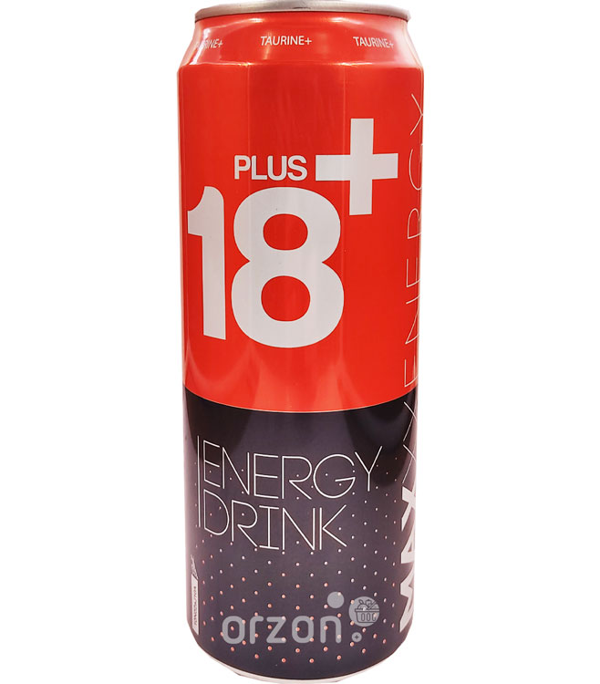 Энергетический напиток "18+" ж/б (в упаковке 12 шт) 500 мл от интернет магазина орзон