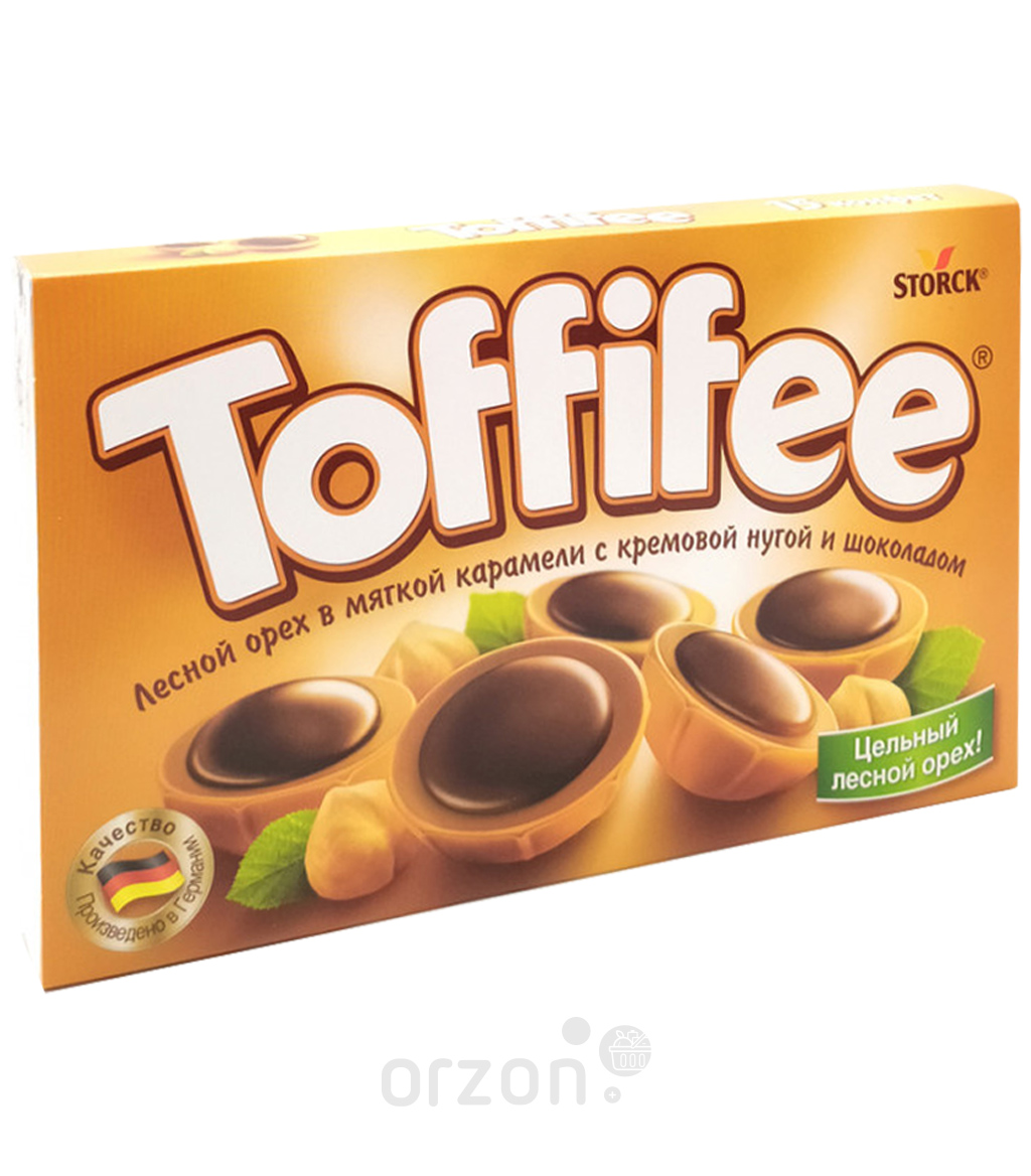 Конфеты 'Toffifee' Карамель с нугой и шоколадом 125 гр от интернет магазина орзон