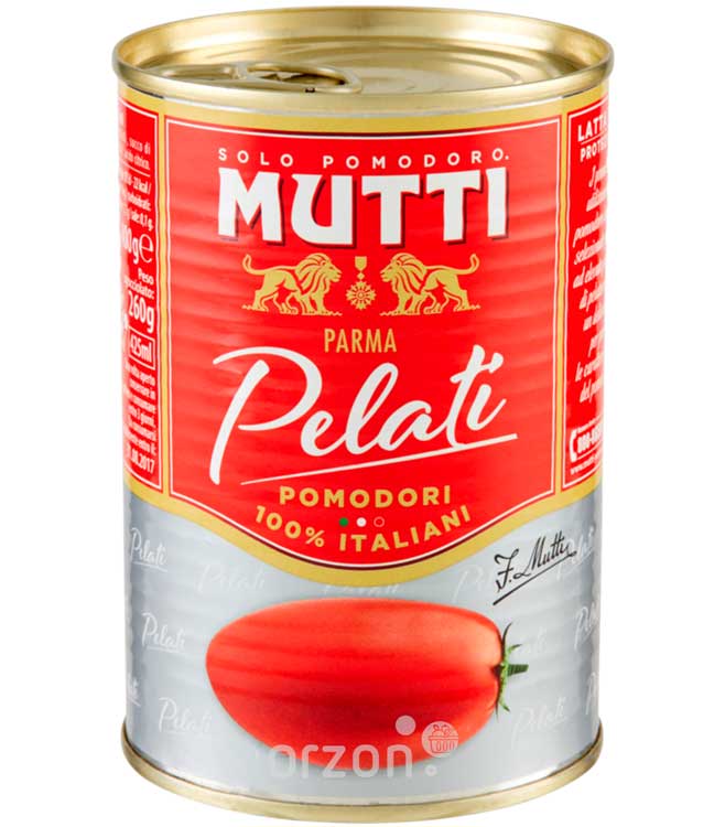 Томаты "Mutti" Pelati очищенные ж/б 400 гр