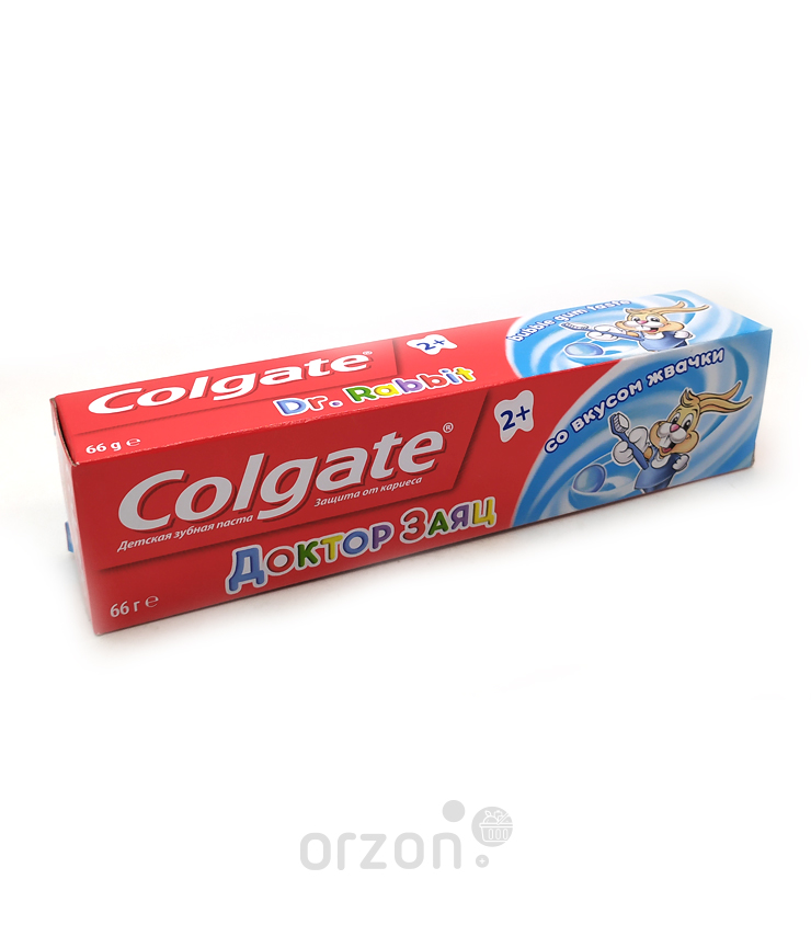 Зубная Паста Детская "COLGATE" Доктор Заяц Жвачка (2+) 50 мл