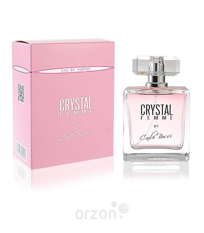 Парфюмерная вода "Carlo Bossi" Crystal Pink for women 100 мл от интернет магазина Orzon.uz