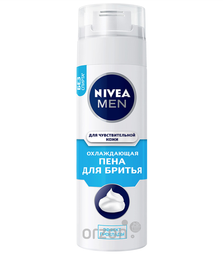 Пена для бритья "Nivea" Охлождающий для чувствительной кожи 200 мл от интернет магазина Orzon.uz