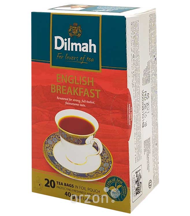 Чай черный "Dilmah" English Breakfast 2гр х 20 пак. от интернет магазина орзон