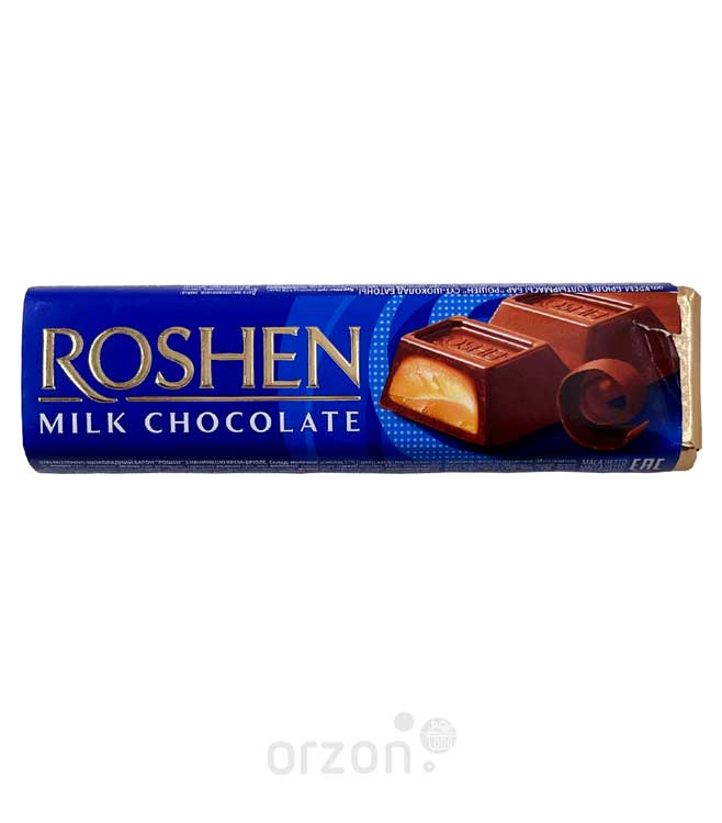 Батончик шоколадный "Roshen" Молочный с начинкой 43 гр от интернет магазина орзон