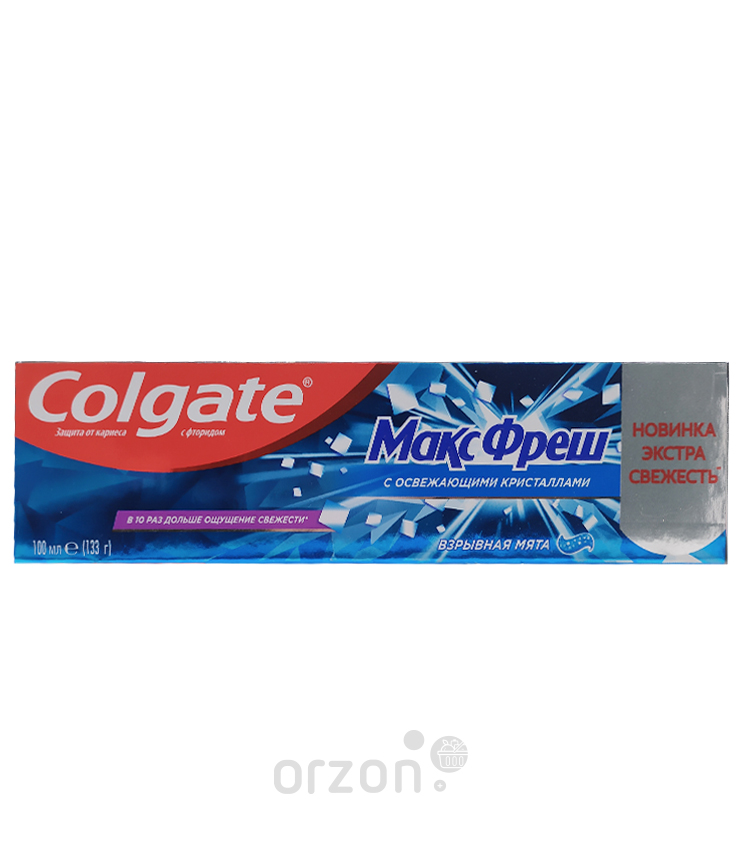 Зубная Паста "COLGATE" Макс фреш Взрывная мята 100 мл от интернет магазина Orzon.uz
