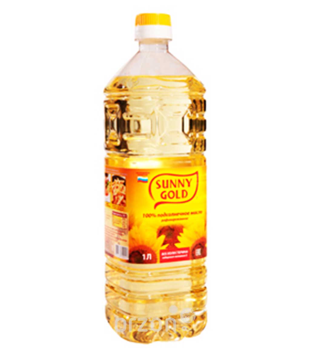 Масло подсолнечное "Sunny Gold" 1 л от интернет магазина орзон