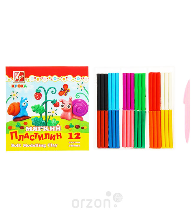 Пластилин 12 цветов мягкий. Пластилин Луч восковой мягкий Кроха 12 цв. Пластилин 20 мягкий восковой пластилин Кроха.