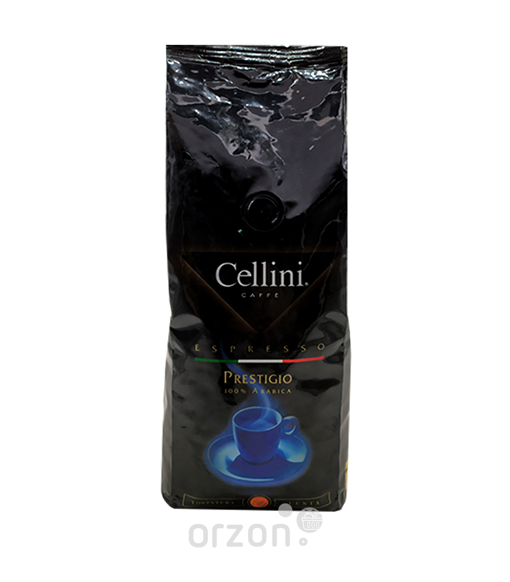 Кофе "Cellini" Prestigo в зернах 100% арабика 1000 гр от интернет магазина орзон