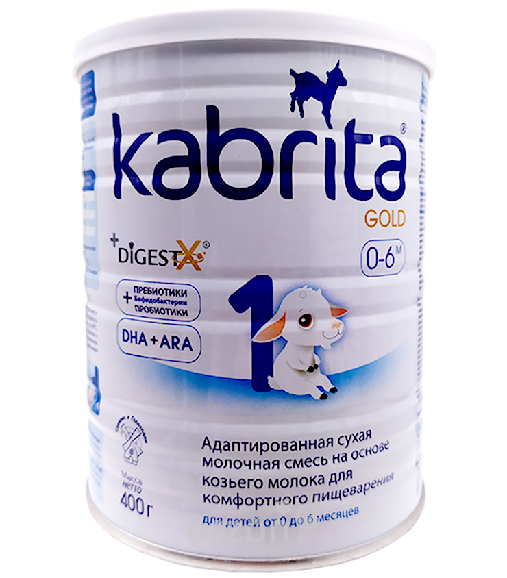 Молочная смесь "Kabrita" Gold 1 (0-6 мес) ж/б 400 гр
