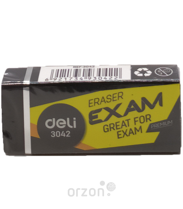 Ластик "Deli" EXAM Premium 3042