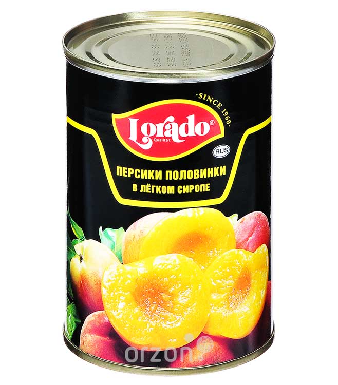 Персик половинка консервированный Lorado 850 гр  от интернет магазина Orzon.uz