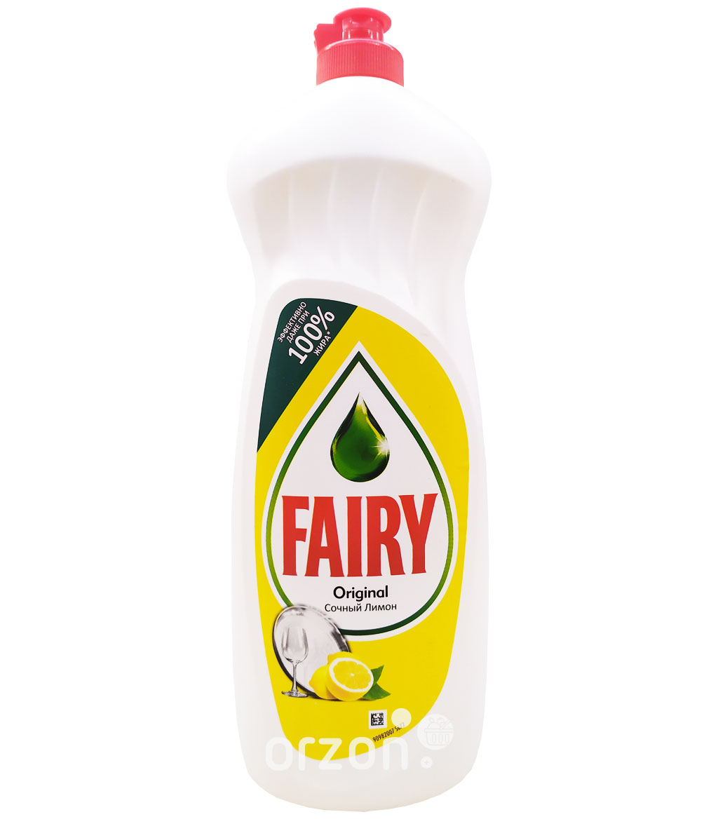 средство для мытья посуды "fairy" лимон и лайм 750 мл от интернет магазина orzon