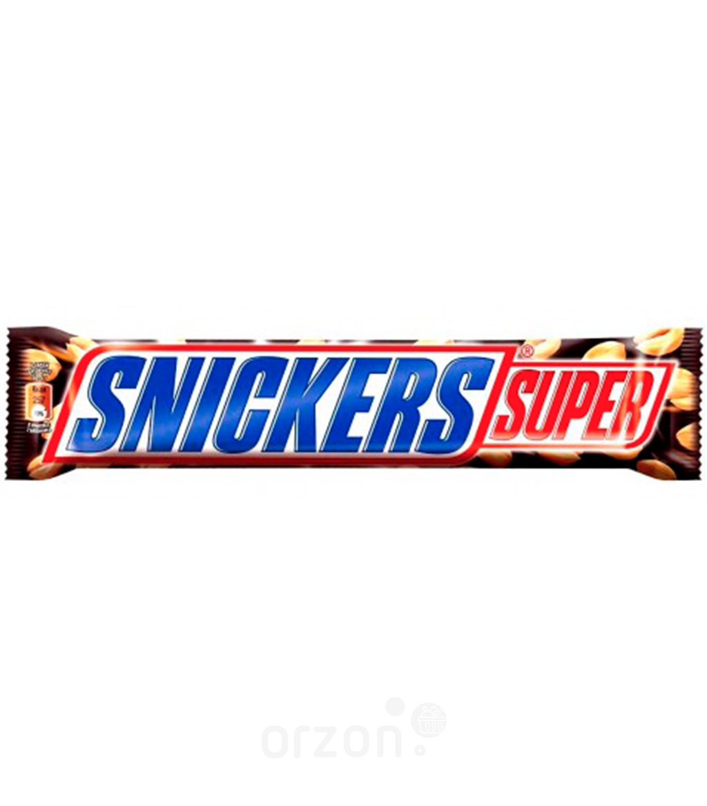 Батончик шоколадный "Snickers" Super 95 гр от интернет магазина орзон