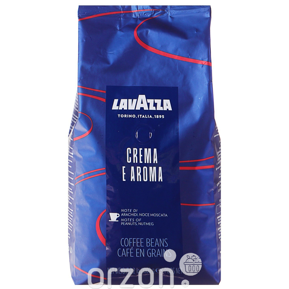 Кофе "Lavazza" Crema E Aroma среднеобжаренный в зернах 1000 гр