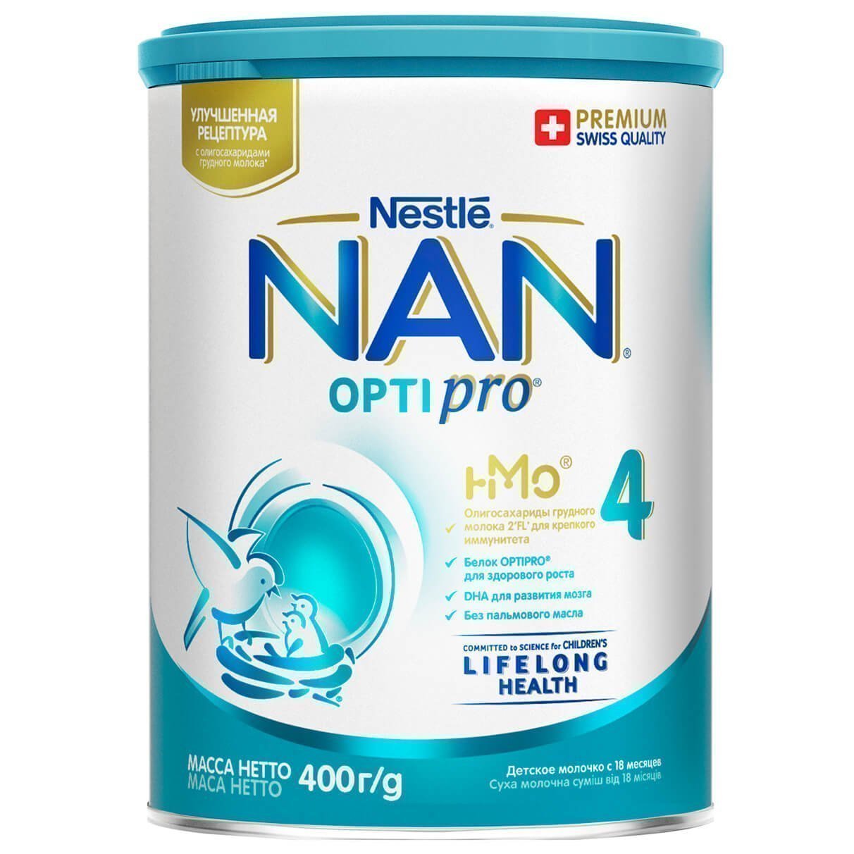 Молочная смесь "NAN" 4 Optipro - 400 гр