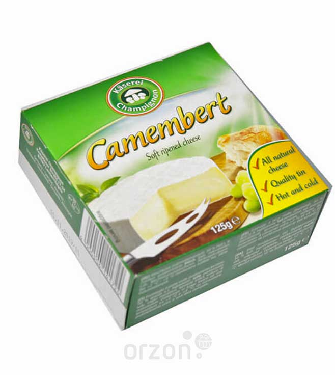 Сыр "Camembert" мягкий созревший 125 гр