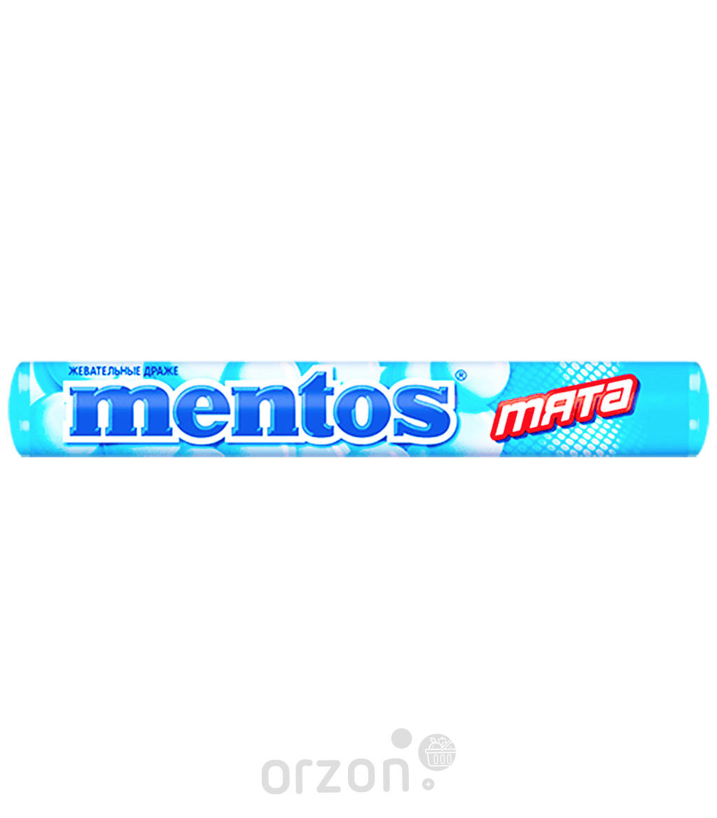 Жевательное драже "Mentos" Мята 37 гр от интернет магазина орзон