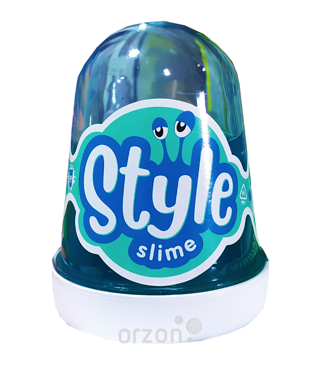 Style Slime "Lori" Голубой с ароматом тутти-фрутти 130 мл